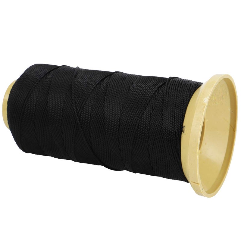 McFanBe 656 Feet Twisted Nylon Line Twine String Cord for Gardening Marking DIY Projects Crafting Masonry (Black, 1mm-656 feet) - Image 3